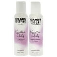 thumbnail image 5 of Keratin Perfect Daily Travel Duo - Shampoo & Conditioner - Fights Frizz, Enhances Softness - Prolongs Keratin Treatment - No Added Sulfates or Sodium Chloride - 3.4 oz Shampoo/Conditioner, Clear, 5 of 5
