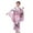 C-5201Pink, variant on Toddler Japanese Traditional Dress Kimono Robe For Kids Girls Yukata Kimono Anime Robe Outfits Stylish Wear, 2-3 Years