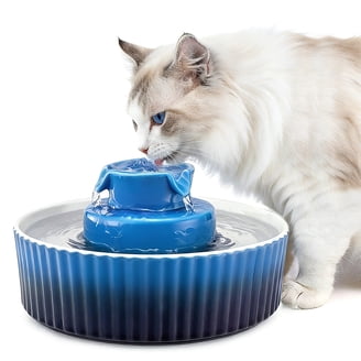 anti spill cat water bowl Pet Anti-splash Water Bowl main image 1