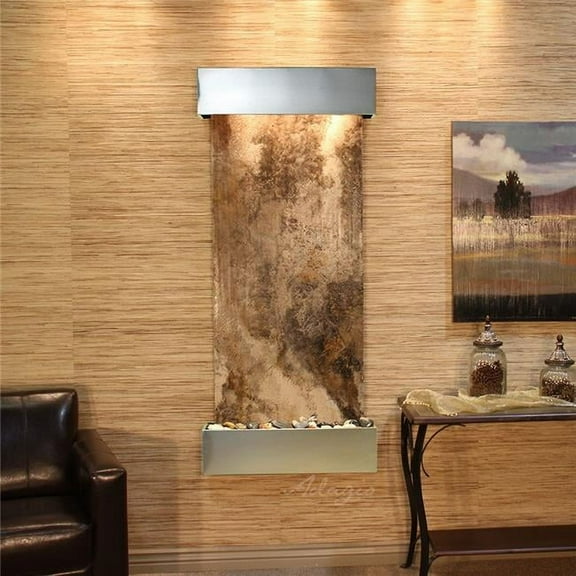 Adagio Inspiration Falls Fountain - Square - Stainless Steel - Choose Options