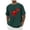 Green, variant on Mens Graphic Beach Hawaiian T Shirts Geometric Dinosaur Crew Neck Short Sleeve Summer Casual Tyrannosaurus Rex Moisture Wicking Lightweight Tops Brown M