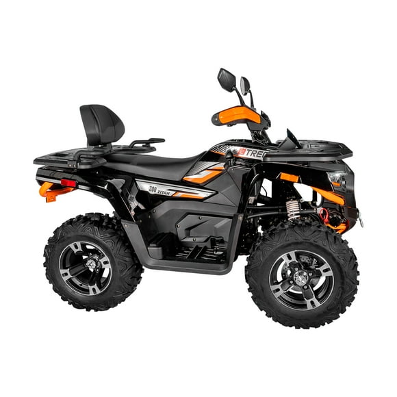 Cuatrimoto TRECK TITAN 300 2025 Negro/Naranja