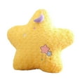 thumbnail image 2 of Yellow Star Plush Toy, Soft Stuffed Doll With Moon & Star Decorations, For Kids, Bedroom Decor, Playtime, Gift Giving, 2 of 5