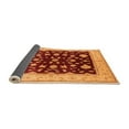thumbnail image 2 of Ahgly Company Indoor Rectangle Oriental Orange Industrial Area Rugs, 2' x 5', 2 of 4