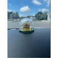 thumbnail image 1 of SHIQI-Golden Temple Amritsar Model, A Sikh Religious Crystal with Golden Plate Must for Every Sikh Religious Family, Office, and Sikh Auspicious Purpose, Gurudwara Décor (Dome Shaped, Small), 1 of 4