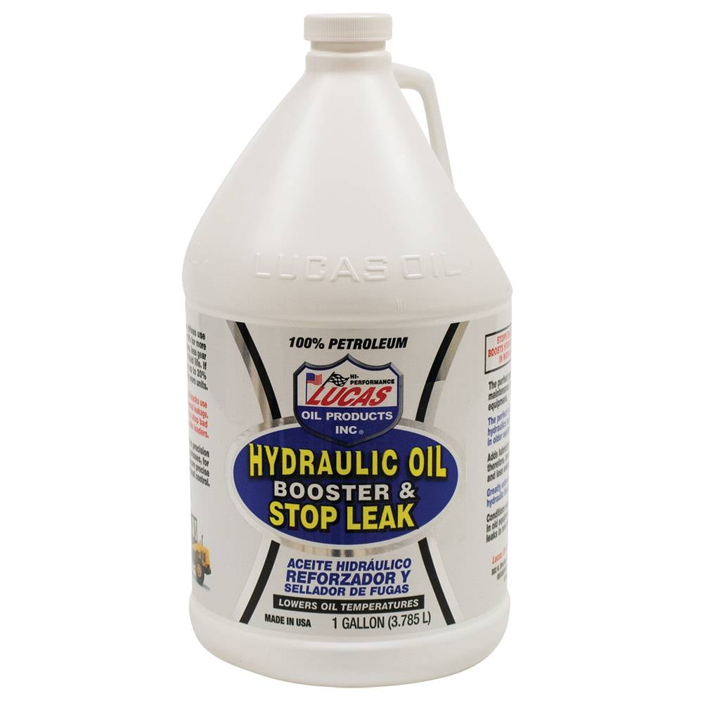 Lucas Oil 10018 Hydraulics, Hydraulic Oil Boost And Stop Leak, 1 Gallon