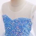 thumbnail image 5 of Girls Elsa Cinderella Costume Princess Dress Party Halloween Birthday Dress up, 5 of 6
