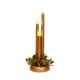 thumbnail image 5 of Velas navideñas sin llama para decoración del hogar, candelabros LED, velas LED Oro, 5 of 9