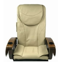 Pedicure Chair Massage Bottom-Air Seat Cover, Has Wedges, Gray