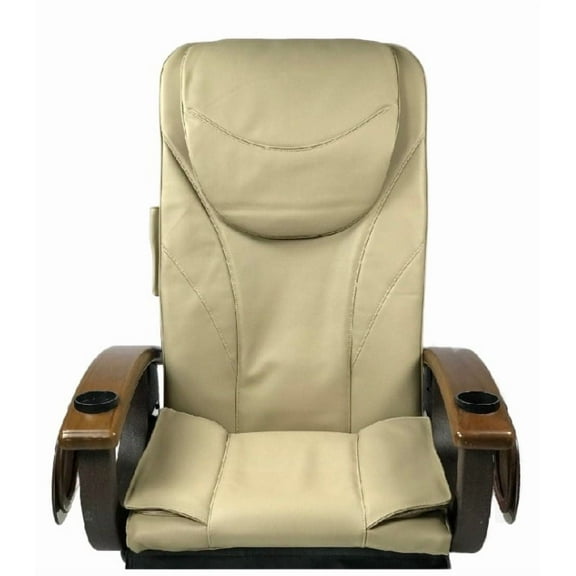 Pedicure Chair Massage Bottom-Air Seat Cover, Has Wedges, Gray