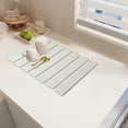 thumbnail image 4 of Drain Rack Kitchen Drying Mat for Countertop Foldable Absorbent Dishware Mat with Diatomaceous Earth Technology Multifunctional Household Kitchen Bath, 4 of 7