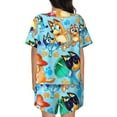 thumbnail image 3 of Lsque Bluey Women's Short-Sleeved Pajama Set - 2 Piece Soft and Lightweight Sleepwear Set-3X-Large, 3 of 9