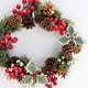 thumbnail image 4 of 10 piezas de plantas navideñas creativas, accesorios de decoración, bayas artificiales, hojas verdes, plantas para decorar el hogar (bayas rojas, bayas doradas, 5 de cada una), 4 of 5