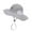 Gray, variant on Tejiojio Fall Clearance Memory Cloth Mesh Sun Hat Baby Sunshade Child Fisherman Hat Beach Sunscreen Hat