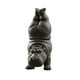 thumbnail image 1 of Figura de resina de hipopótamo torpe haciendo yoga | Estatua de animal divertida para decorar tu escritorio | Regalo fantástico para amantes del yoga y entusiastas de los hipopótamos, 1 of 1