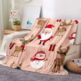 thumbnail image 7 of Xuniizn Christmas Blanket, Soft Christmas Throw Blanket 28x39" Christmas Blankets and Throws for Couch, Warm Cozy Christmas Throws Fleece Blanket for Indoor Out, Christmas Decorations for Home, 7 of 7