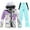 Sky Blue, variant on Men's Jacket and Pants Set Insulated Waterproof Waterproof Snowboard Snowsuits for Snow Sport
