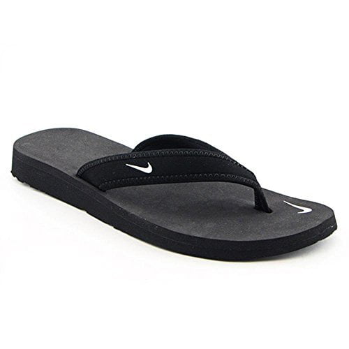 Nike - Womens Nike Celso Girl Thong Sandals Black/White Size 6 ...