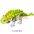 thumbnail image 2 of Dinosaurio Jurásico Triceratops Tyrannosaurus Rex Velociraptor Styx Modelo Pequeños Ladrillos Compatibles Con bloques de construcción famosos Juguetes Regalos, 2 of 4