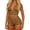 Yellow, variant on Women’s 3 Piece Stripe Outfits Short Sleeve Cut out Crop Top and Sleeveless Cami Bodycon Mini Shorts Set Y2k Color Block Stretchy Slim Fitted Summer Beach Party Matching Sets Yellow S