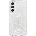 thumbnail image 2 of Slim Fit Phone Case for Samsung Galaxy S22 Plus (Not S22), Glitter Liquid Quicksand Effect Silicone Soft TPU Case with Camera Lens and Screen Protection for Galaxy S22 Plus,LSWT Colorful, 2 of 13
