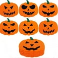 thumbnail image 2 of Ziynglg Halloween Pumpkin Non Heat Resistant Placemats Set of 6 for Festive Party Decor,Protects Tables from Burns,Easy to Clean and Multi Functional Use, 2 of 6