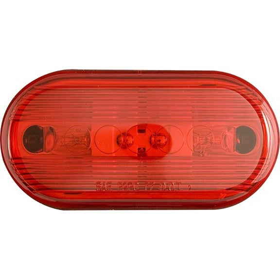 Optronics MC-66RBP Red Oval Marker Light
