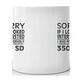 thumbnail image 3 of Thinking about my 350 SD Coffee Tea Ceramic Mug Office Work Cup Gift 15 oz, 3 of 3