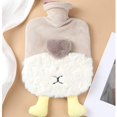 thumbnail image 3 of PVC Medium Water-filled Hot Water Bottle  Small Fresh Hand Warmer Cloth Cover  Cartoon Corgi Embroidered Hot Water Bottle Cloth Cover, 3 of 6