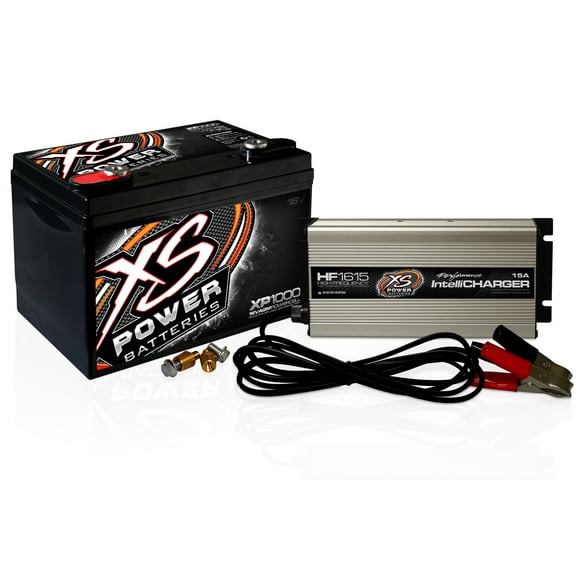XS Batteries Battery XP1000CK2 XP Series; AGM Absorbent Glass Mat; 16 Volt; 2400 Max Amps; Top 575 With M10 Terminal; 10.24 Inch Length; 6-3/4 Inch Width; 7.2 Inch Height; 675 Cranking Amps