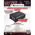 thumbnail image 4 of Amplificador Mini 4 Canales Nakamichi NKMD60.4 1500 Watts Clase AB Nakamichi NKMD60.4, 4 of 10