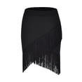 thumbnail image 2 of Womens Skirts Latin Dance Dress Adult Fringe Skirt Adult Cha Cha Training Dress Holiday Wear, 2 of 8