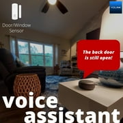 YoLink LoRa Smart Door & Window Sensor: Up to 1/4 Mile Open-Air Range, Door Left-Open Reminders, up to 5 Year Battery Life, Alexa, IFTTT, Home Assistant, Home Security
