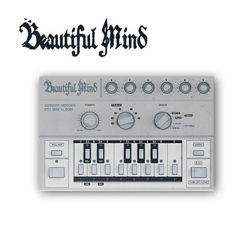 XDINARY HEROES - [BEAUTIFUL MIND] 6th Mini Album PLATFORM ALBUM NEMO FALLEN Version