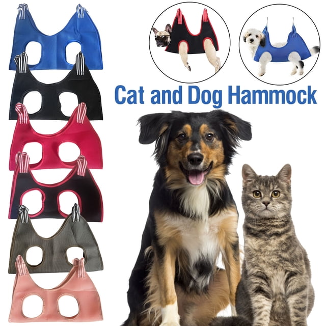 Xihbxyly Hamaca para Perros, Arnés de Punto Reforzado, Tejido Transpirable de Malla 3D, Soporte Cómodo para Las Patas, Ideal para El Cuidado de Perros Pequeños y Medianos, Multiusos, Tamaño 53 X 81 C