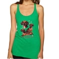 thumbnail image 1 of Wild Bobby, If It's Not a Dachshund It's Just a Dog Gift | Womens Dog Lover Premium Tri-Blend Racerback Tank Top, Envy, Large, 1 of 3