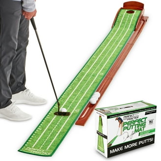 Perfect Practice Golf Putting Mat Acrylic Edition, 9.6', Crystal