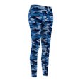 thumbnail image 4 of Blue/Black Camo Women's Casual Leggings - Camo Color Code 0051, 4 of 7
