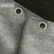 thumbnail image 5 of Cortina de ducha para baño, tela de poliéster gris, tamaño 71x71 con membrana repelente al agua y dobladillo con peso, incluye 12 ganchos para fácil instalación, ideal para baños modernos y, 5 of 8