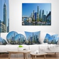 thumbnail image 4 of Designart Beautiful View of Vancouver - Cityscape Photo Throw Pillow - 16x16, 4 of 5