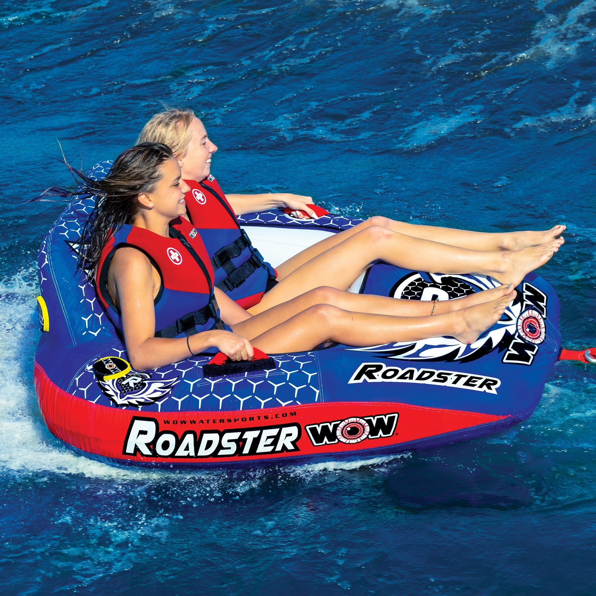 WOW Sports Roadster 1-2 Person Towable Tube for Boating