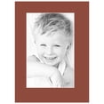 thumbnail image 2 of ArtToFrames 11x15" Cognac Custom Mat for Picture Frame with Opening for 7x11" Photos. Mat Only, Frame Not Included (MAT-115), 2 of 5