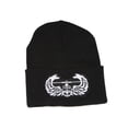 thumbnail image 1 of Delux Militaire 3D Patch Broderie Noir Manchette Bonnet Armée Para Ailes, 1 of 1