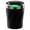 Black, variant on Portable Ashtray with LED Light Press-Top Lid Flame Retardant Material Car Office Home Black Container