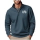 thumbnail image 1 of Blusa y camisa de manga larga con cuello alto para hombre, sudadera con capucha estampada, jersey deportivo con media cremallera, blusa de manga larga con cuello alto para hombre, blusa de poliéster, 1 of 4