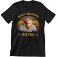 thumbnail image 1 of Serial Mom Pussy Willows Dottie Vintage Style T-shirt, 1 of 5