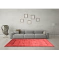 thumbnail image 3 of Ahgly Company Indoor Rectangle Oriental Red Industrial Area Rugs, 7' x 9', 3 of 4
