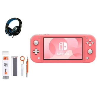 Pre-Owned Nintendo Switch Lite - Coral with BOLT AXTION Cleaning