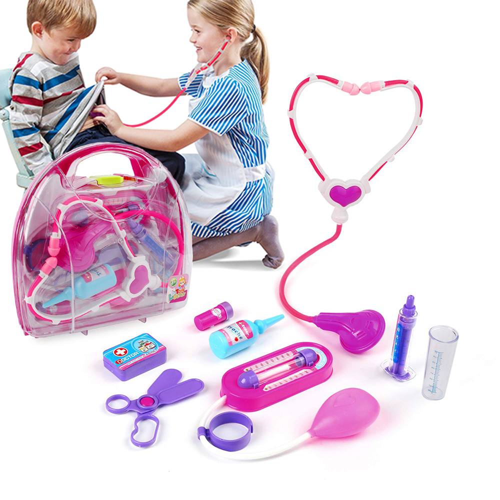 VIVEFOX Doctor Kit for Kids, Doctor Set Toys for Girls, Medical Kit