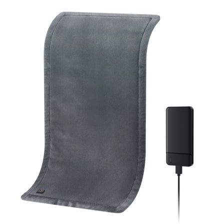 Bob and Brad Weighted Electric Heating Pad for Deep Muscle Pain, Joint Pain, and Spasms, 12"x24"